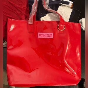 Marc Jacobs Patent Leather Tote Bag